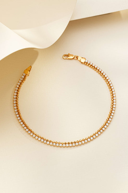 Pulseira Riviera com Zircônia