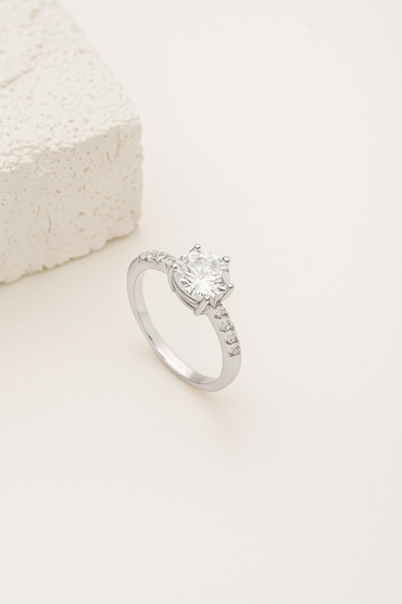 Anel Solitário Shine