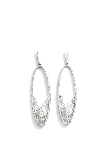 Brinco Vazado Cravejado