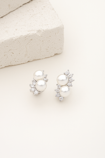 Brinco Pérola Dupla