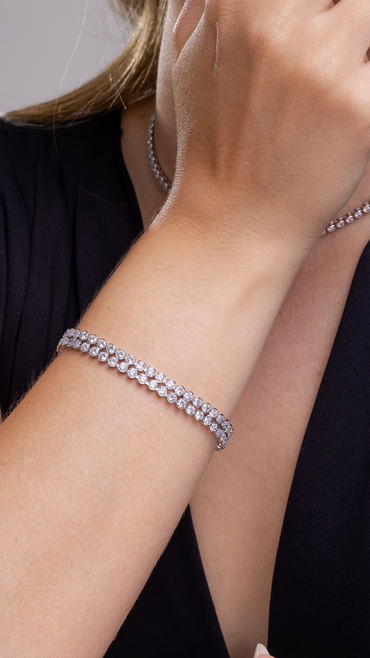 Pulseira Dupla Riviera