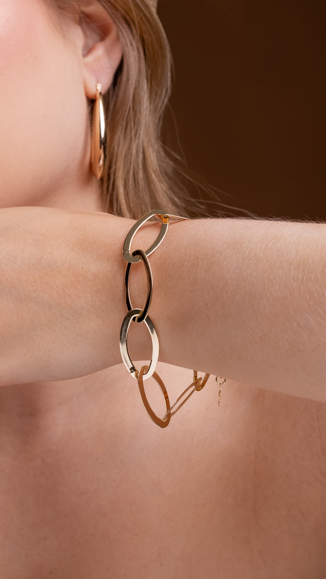 Pulseira Elos Ovais