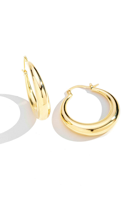 Brinco Argola Abaulada