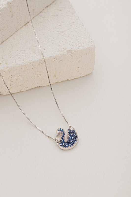 Colar Cisne Cravejado