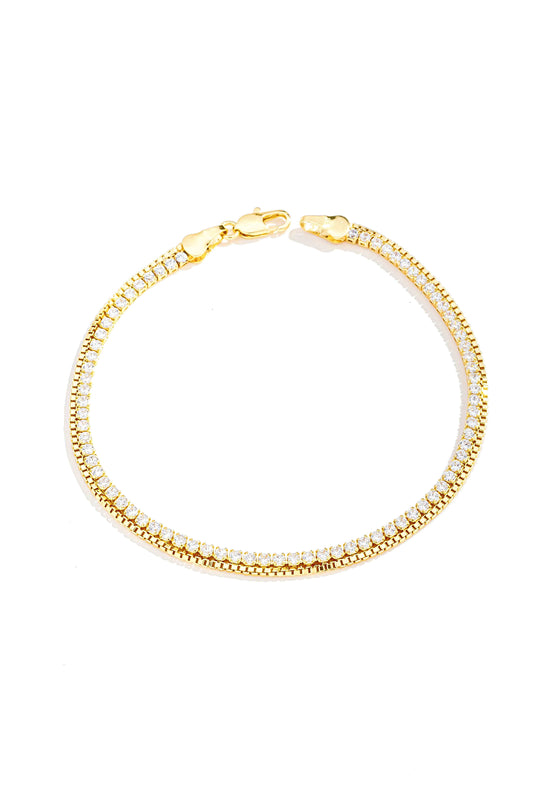 Pulseira Riviera com Zircônias