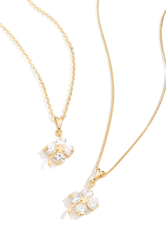 Gargantilha Flor de Zircônia