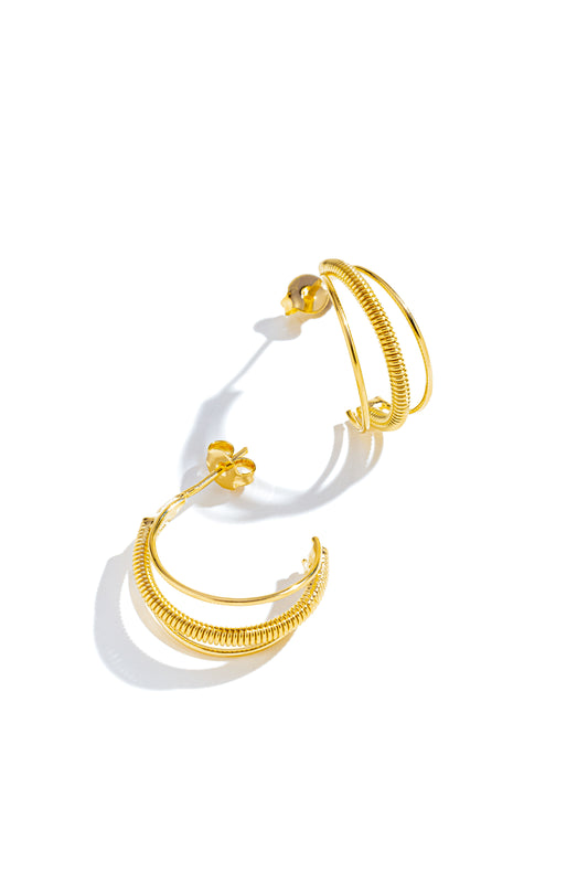 Brinco Argola Triplo