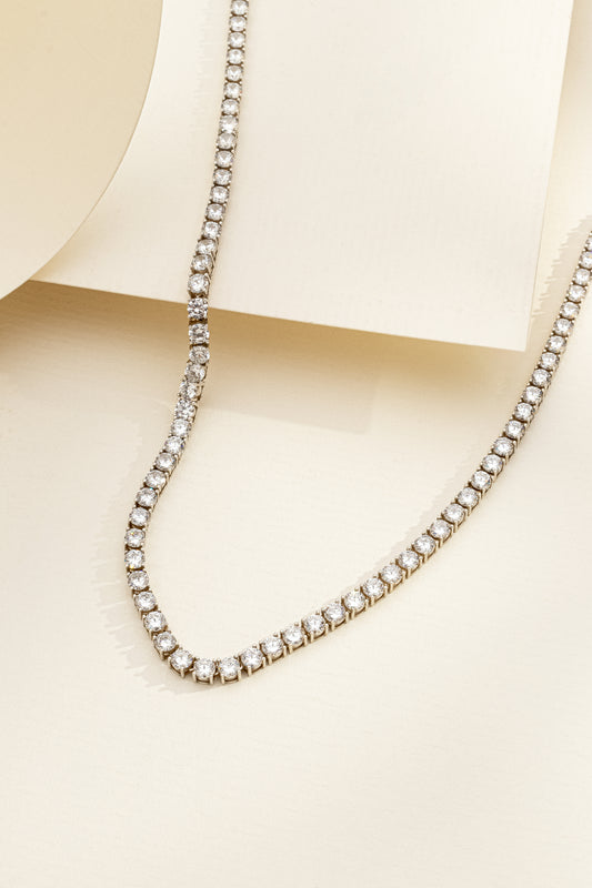 Colar Riviera com Zircônia