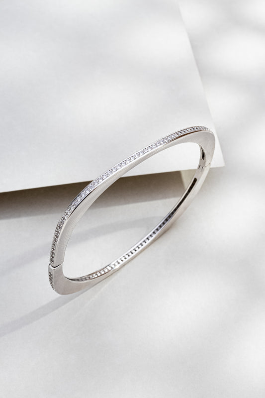 Bracelete com Fileira de Micro zircônias