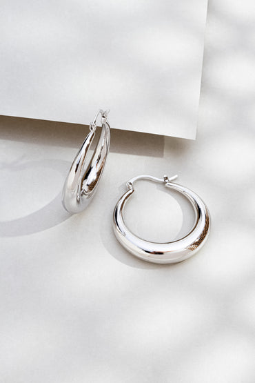 Brinco Argola Abaulada