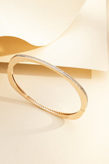 Bracelete com Fileira de Micro zircônias