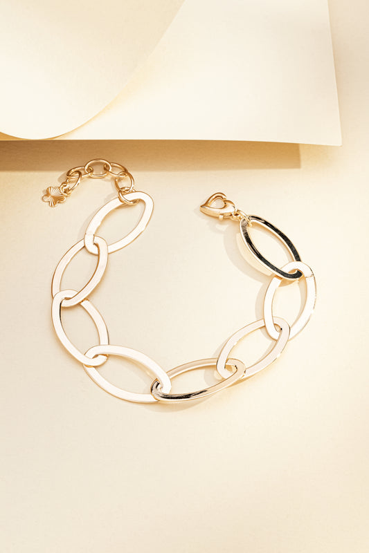 Pulseira Elos Ovais