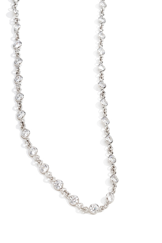 Gargantilha com Zircônia