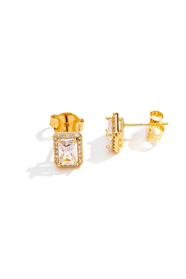 Brinco com Zircônia Cravejado