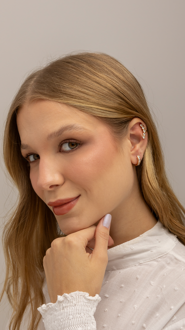 Piercings Zircônias Lineares