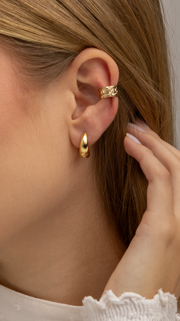 Piercing Fake Elos em Relevo