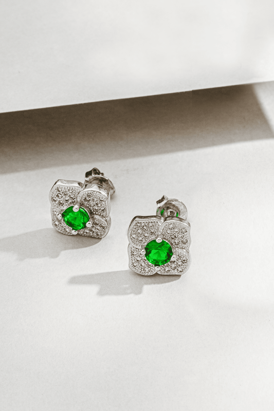 Brinco Flor Microcravejada