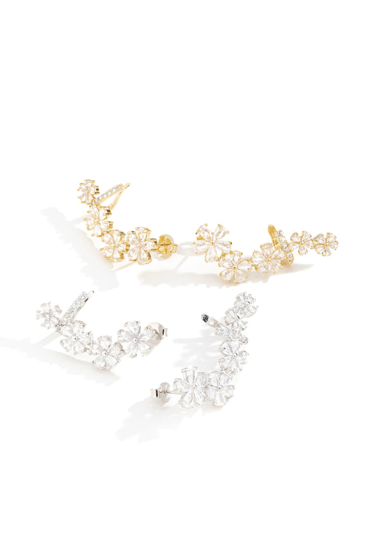 Brinco Ear Cuff Floral