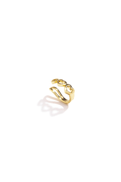 Piercing Fake Corações Vazados