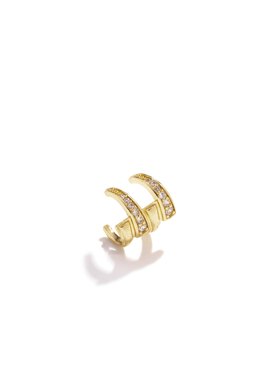 Piercing Fake Duplo Cravejado