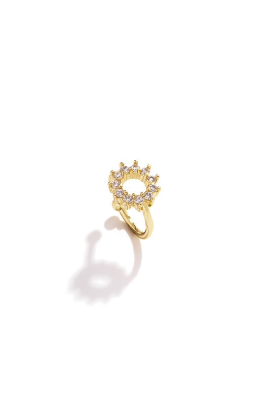 Piercing Fake Circular Cravejado