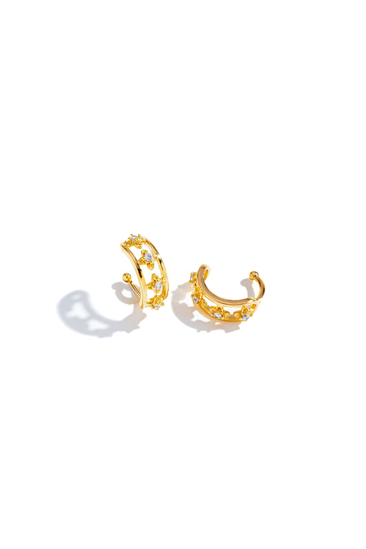 Argola Banhado a Ouro 18K