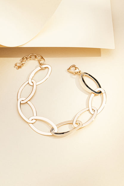 Pulseira Elos Ovais
