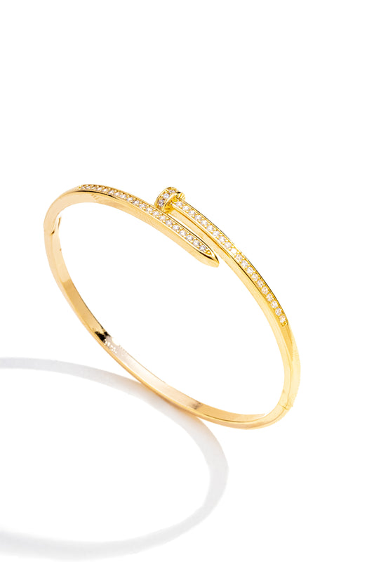 Bracelete Cravejado Prego