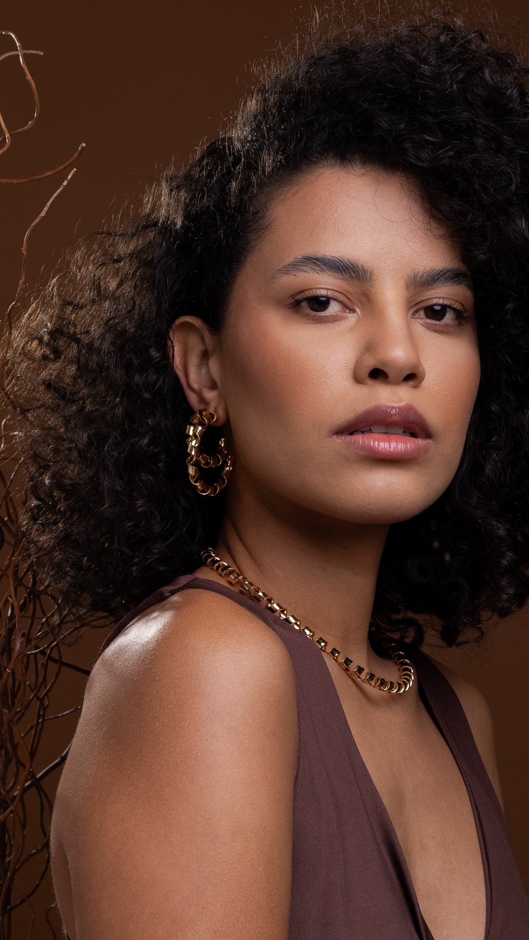 Argolas E Choker Torcidos