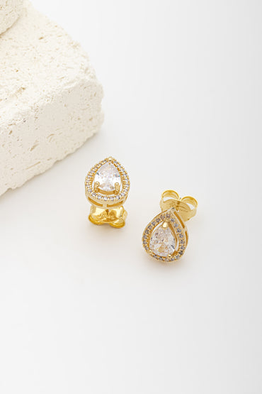 Brinco Gota Cravejada