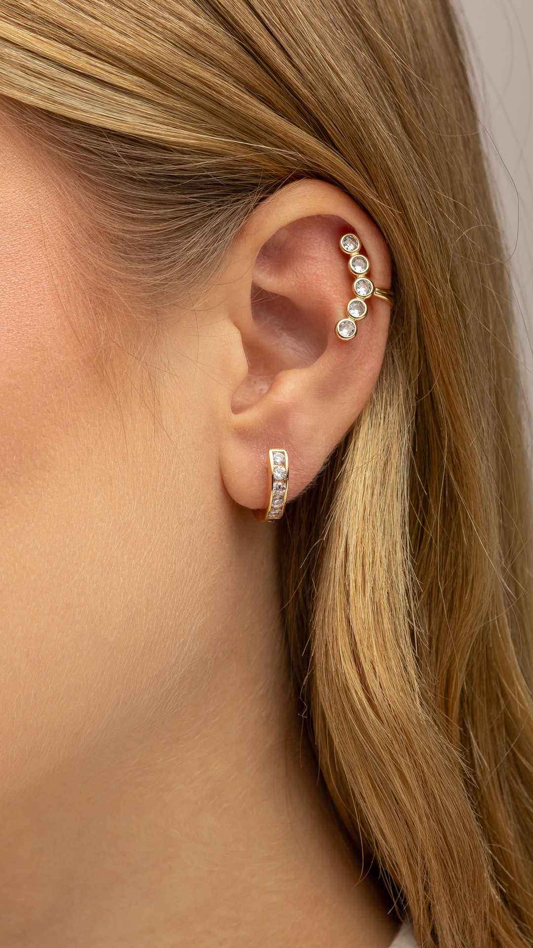 Piercings Zircônias Lineares