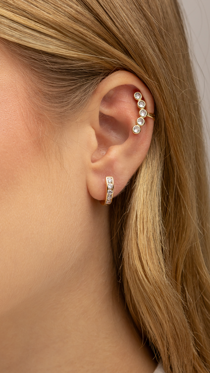 Piercings Zircônias Lineares